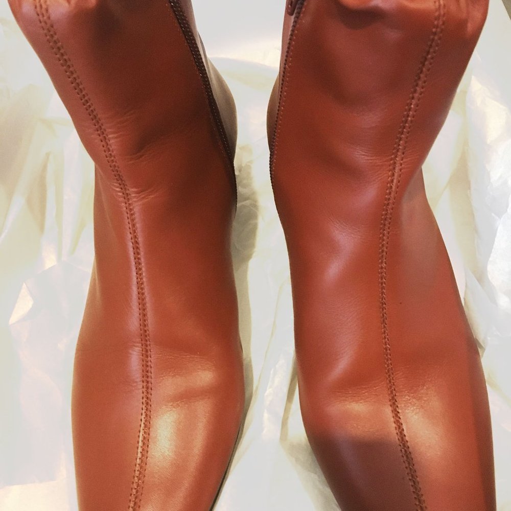 Anne Thomas Jeanne Boots in Cognac - Size 39EU (wonderful condition!) - Picture 4 of 7